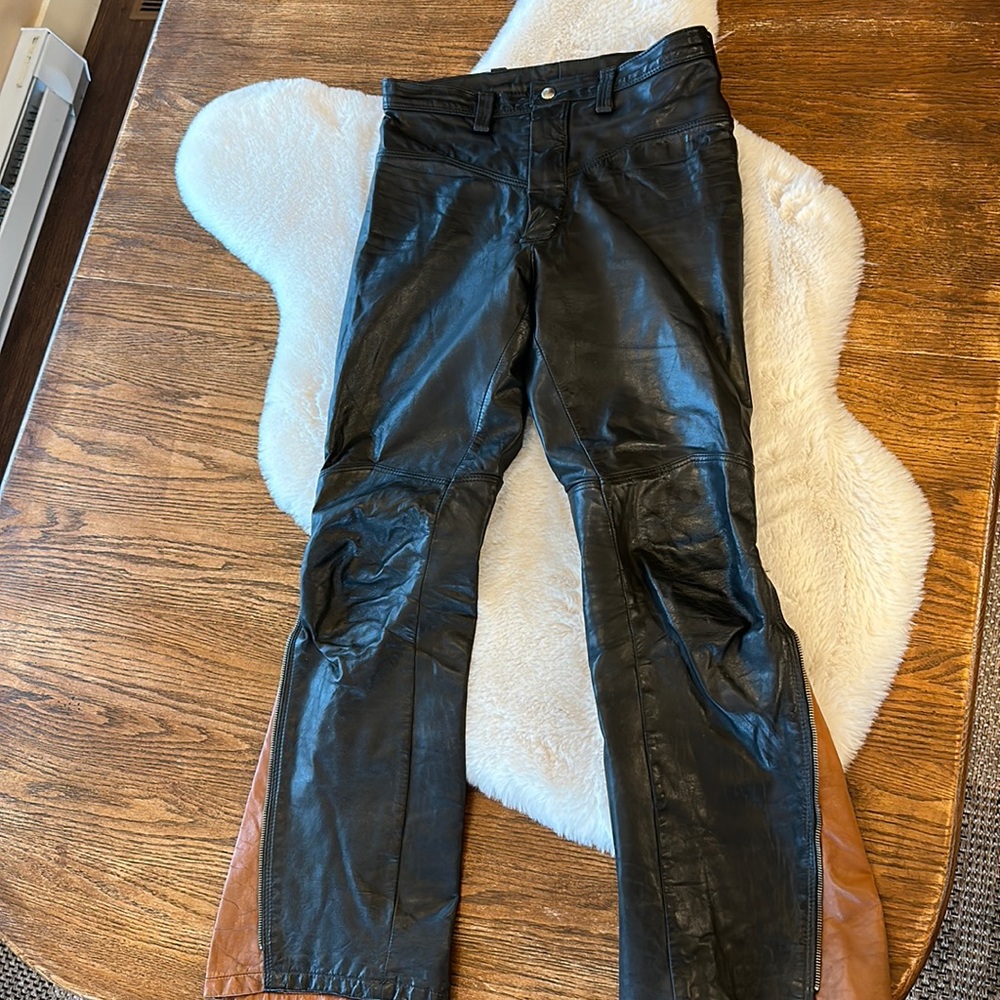 Leather pants for women